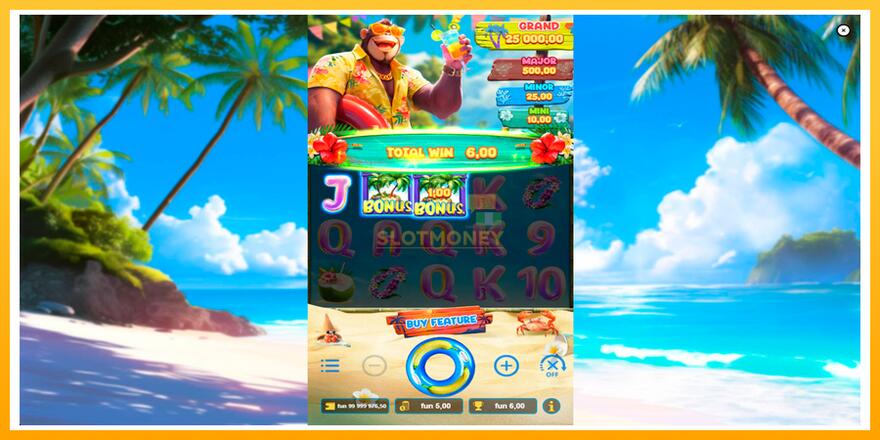 Máquina de jogos Surf Monkey - chance de ganhar dinheiro, foto 3