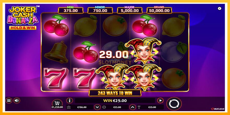 Máquina de jogos Joker Cash Bonanza - Hold & Win - chance de ganhar dinheiro, foto 4