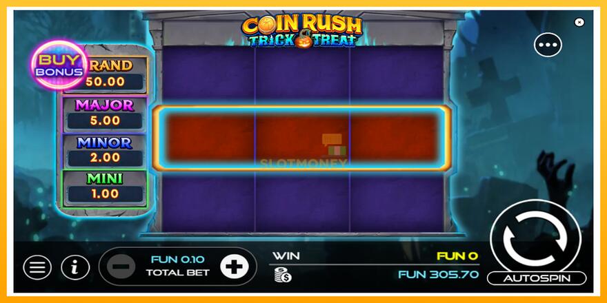 Máquina de jogos Coin Rush: Trick o Treat - chance de ganhar dinheiro, foto 2