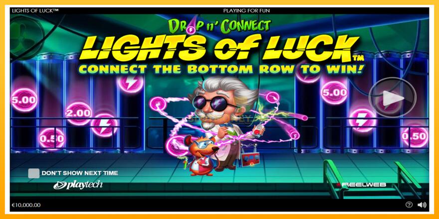 Máquina de jogos Lights of Luck - chance de ganhar dinheiro, foto 1