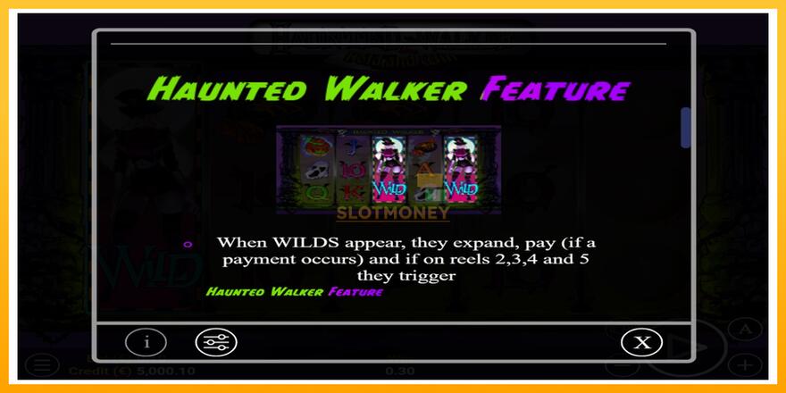 Máquina de jogos Haunted Walker 2 - chance de ganhar dinheiro, foto 5