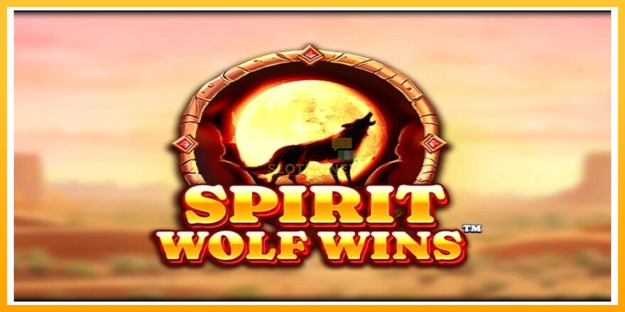 Máquina de jogos Spirit Wolf Wins - chance de ganhar dinheiro, foto 1