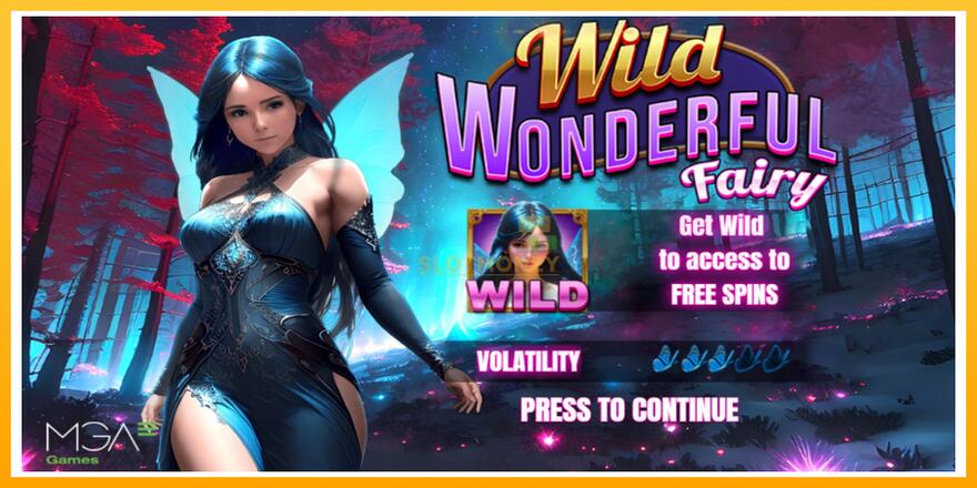 Máquina de jogos Wild Wonderful Fairy - chance de ganhar dinheiro, foto 1