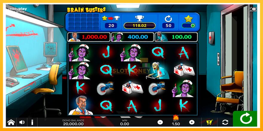 Máquina de jogos Brain Busters - chance de ganhar dinheiro, foto 1