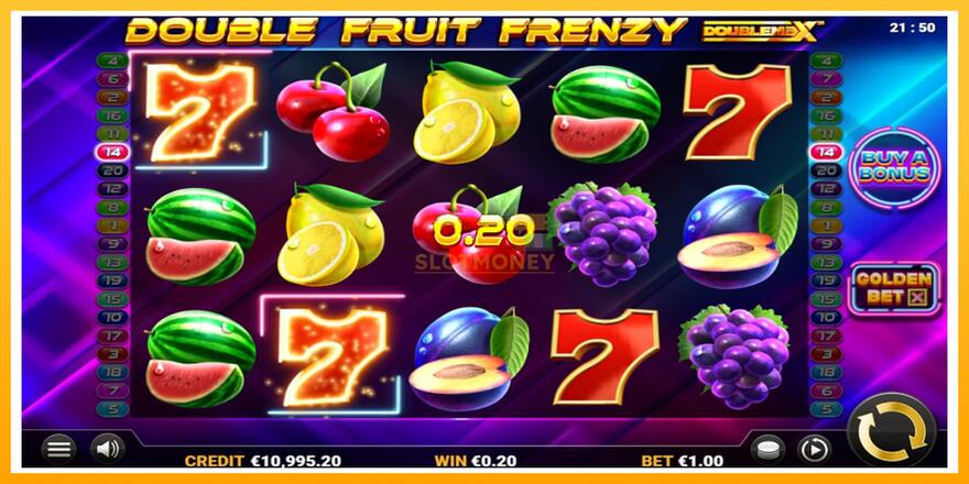 Máquina de jogos Double Fruit Frenzy DoubleMax - chance de ganhar dinheiro, foto 2