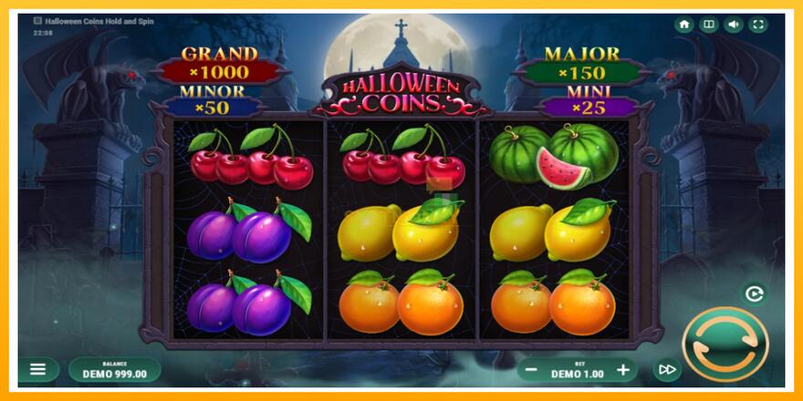 Máquina de jogos Halloween Coins Hold and Spin - chance de ganhar dinheiro, foto 2