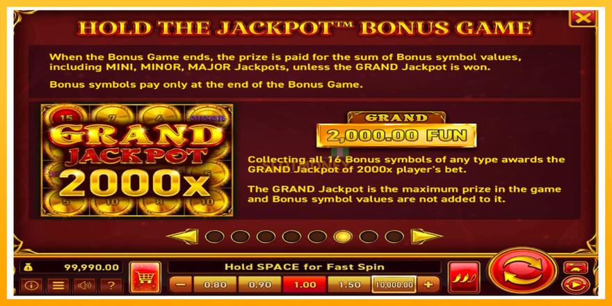 Máquina de jogos 16 Coins Grand Gold Edition Halloween Jackpots - chance de ganhar dinheiro, foto 5