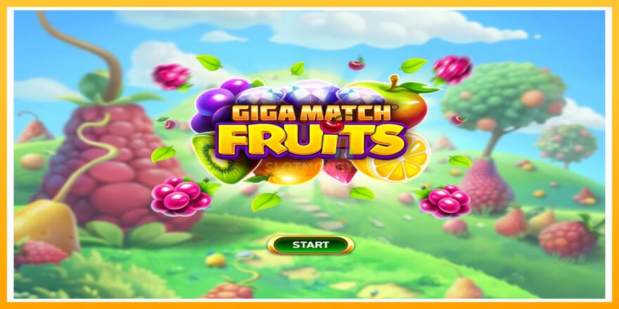 Máquina de jogos Giga Match Fruits - chance de ganhar dinheiro, foto 1