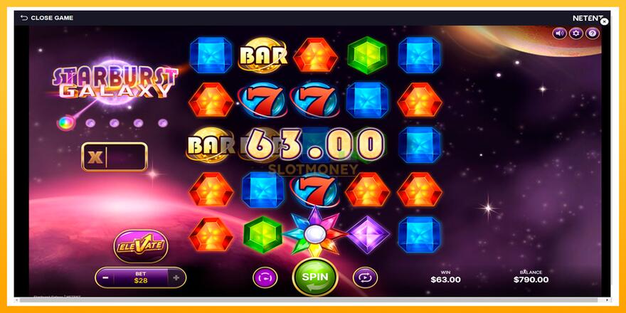 Máquina de jogos Starburst Galaxy - chance de ganhar dinheiro, foto 4