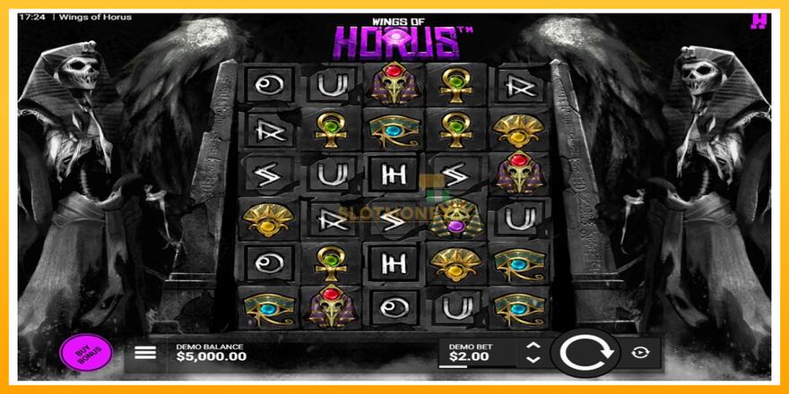 Máquina de jogos Wings of Horus - chance de ganhar dinheiro, foto 1