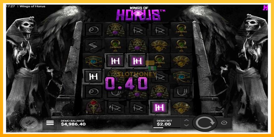 Máquina de jogos Wings of Horus - chance de ganhar dinheiro, foto 2