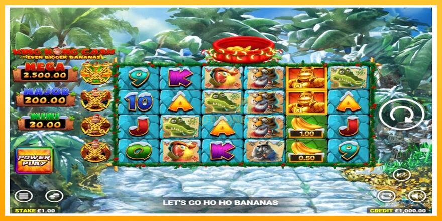 Máquina de jogos King Kong Cash Even Bigger Bananas Power Play - chance de ganhar dinheiro, foto 2