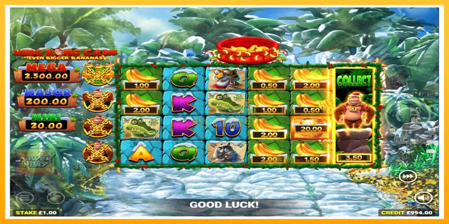 Máquina de jogos King Kong Cash Even Bigger Bananas Power Play - chance de ganhar dinheiro, foto 5