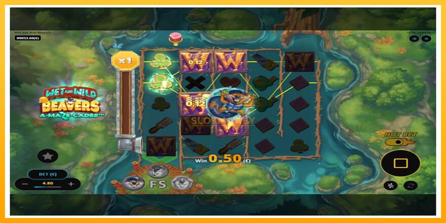 Máquina de jogos Wet and Wild Beavers - chance de ganhar dinheiro, foto 3