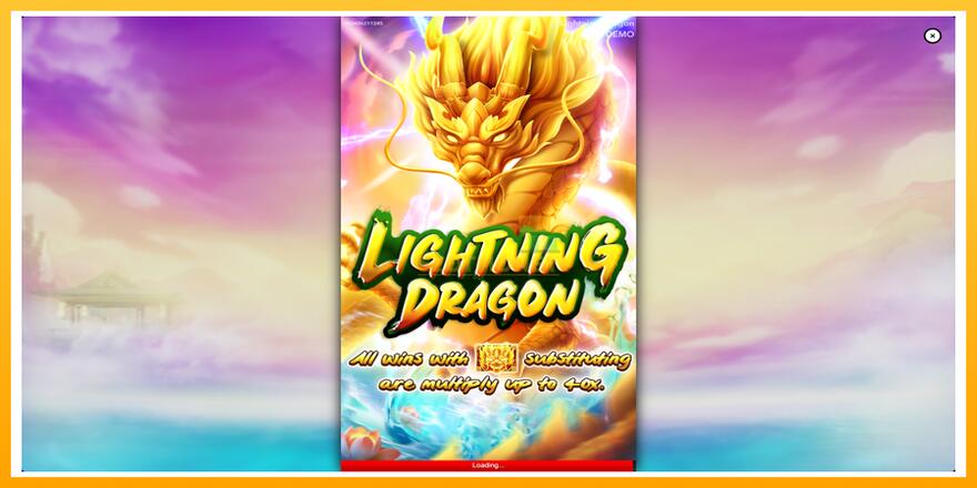 Máquina de jogos Lightning Dragon - chance de ganhar dinheiro, foto 1