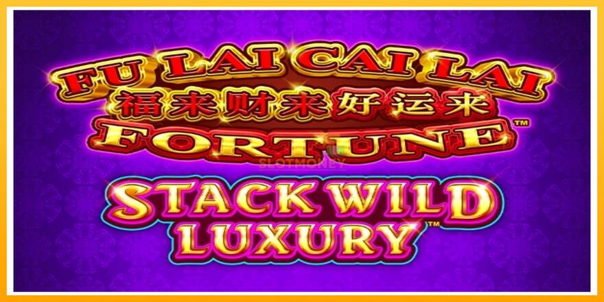 Máquina de jogos Fu Lai Cai Lai Stack Wild Luxury - chance de ganhar dinheiro, foto 1