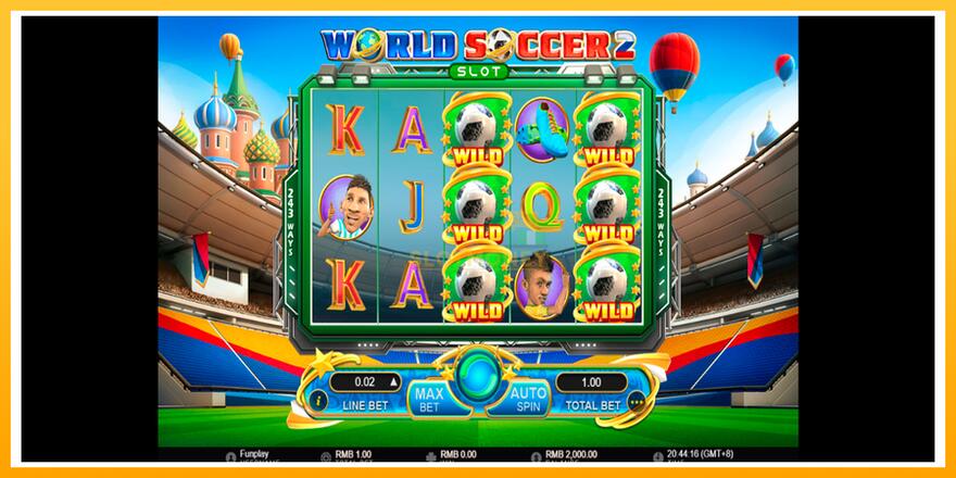 Máquina de jogos World Soccer Slot 2 - chance de ganhar dinheiro, foto 1