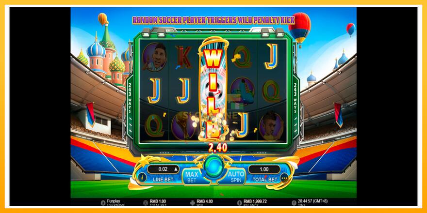 Máquina de jogos World Soccer Slot 2 - chance de ganhar dinheiro, foto 3