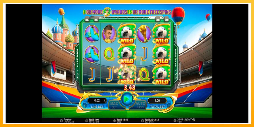 Máquina de jogos World Soccer Slot 2 - chance de ganhar dinheiro, foto 4