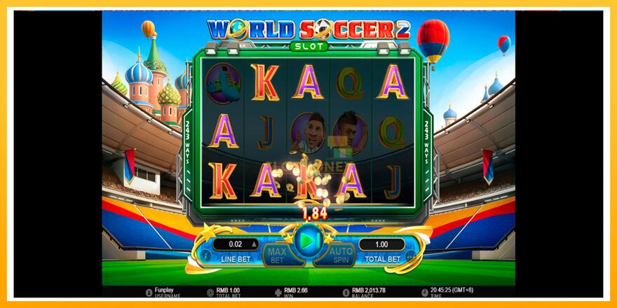 Máquina de jogos World Soccer Slot 2 - chance de ganhar dinheiro, foto 5