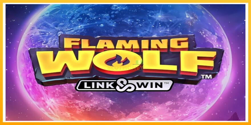 Máquina de jogos Flaming Wolf Link & Win - chance de ganhar dinheiro, foto 1