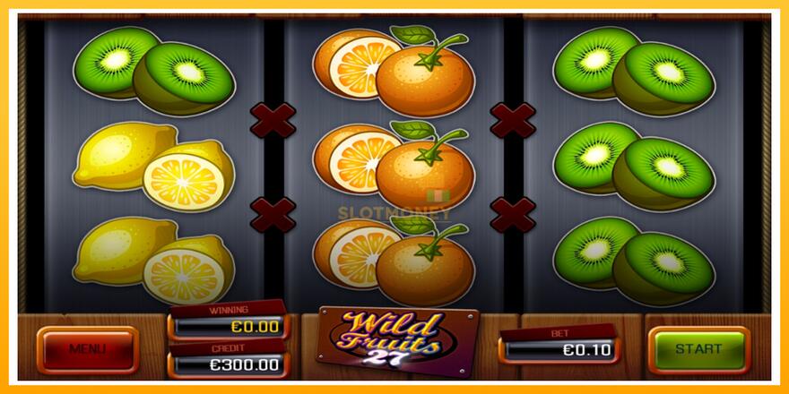 Máquina de jogos Wild Fruits 27 - chance de ganhar dinheiro, foto 1