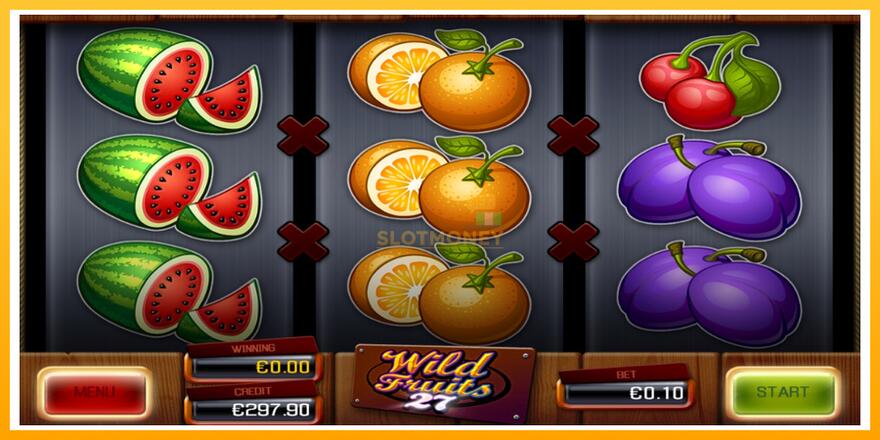 Máquina de jogos Wild Fruits 27 - chance de ganhar dinheiro, foto 3