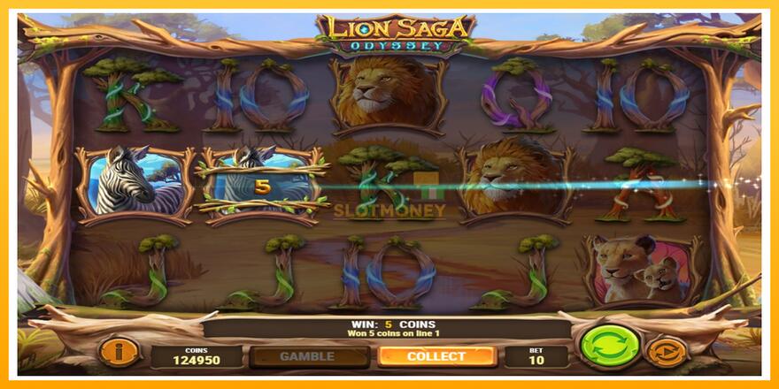 Máquina de jogos Lion Saga Odyssey - chance de ganhar dinheiro, foto 2