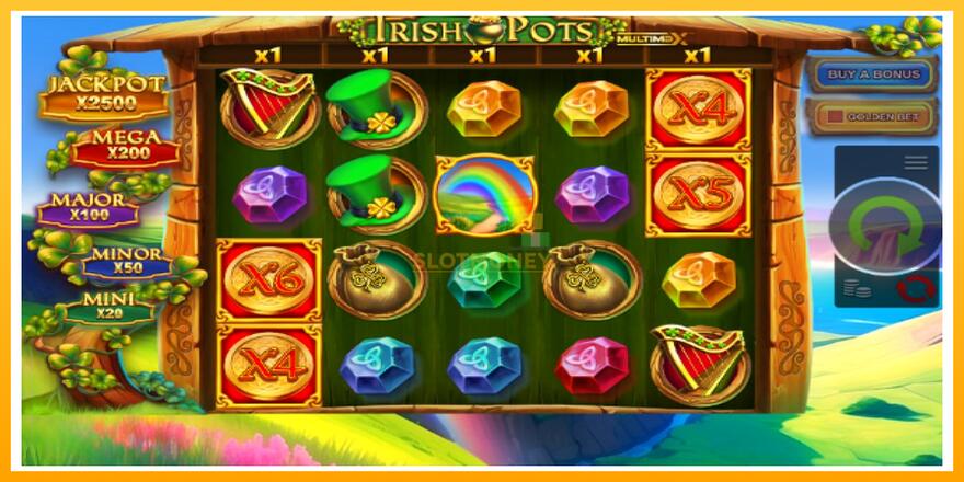 Máquina de jogos Irish Pots MultiMax - chance de ganhar dinheiro, foto 2