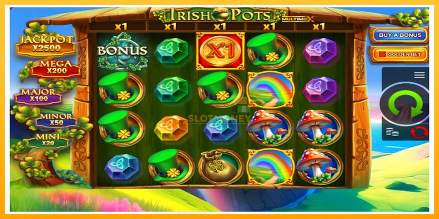 Máquina de jogos Irish Pots MultiMax - chance de ganhar dinheiro, foto 4