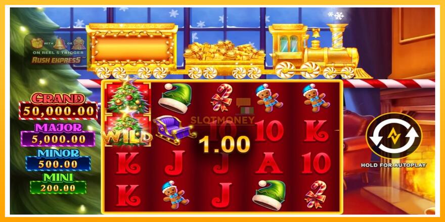 Máquina de jogos Christmas Rush Express - chance de ganhar dinheiro, foto 2