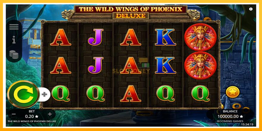 Máquina de jogos The Wild Wings of Phoenix Deluxe - chance de ganhar dinheiro, foto 2