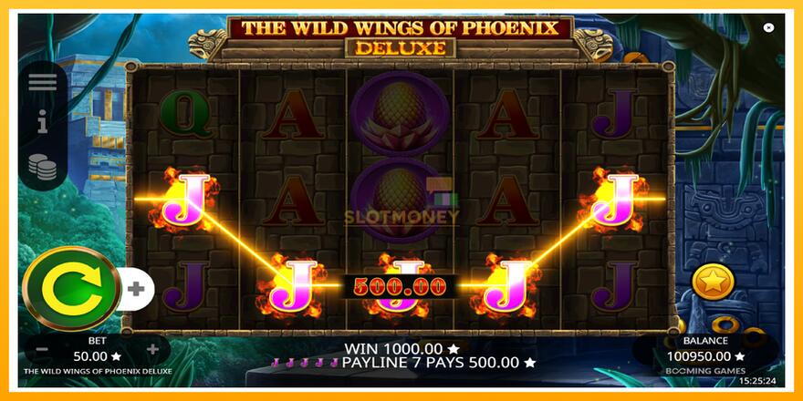 Máquina de jogos The Wild Wings of Phoenix Deluxe - chance de ganhar dinheiro, foto 4