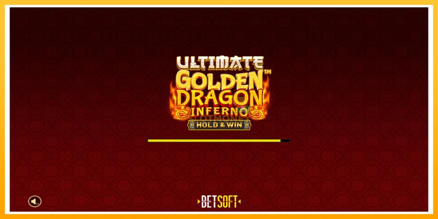 Máquina de jogos Ultimate Golden Dragon Inferno - chance de ganhar dinheiro, foto 1