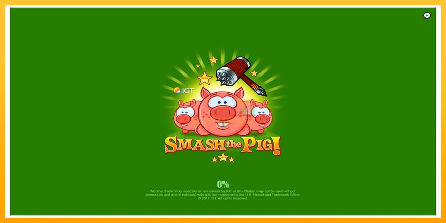 Máquina de jogos Smash the Pig - chance de ganhar dinheiro, foto 1