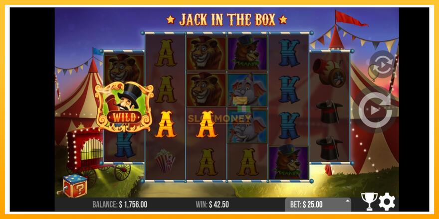 Máquina de jogos Jack in the Box - chance de ganhar dinheiro, foto 3