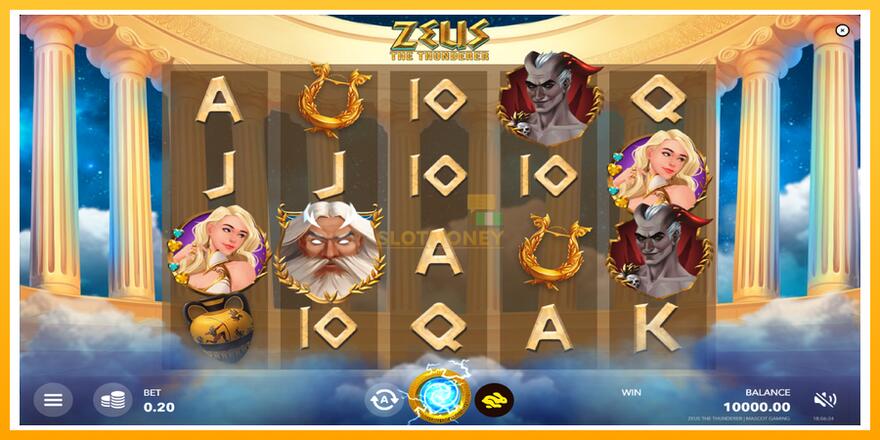 Máquina de jogos Zeus The Thunderer - chance de ganhar dinheiro, foto 1