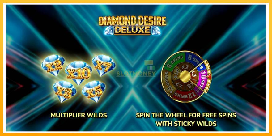 Máquina de jogos Diamond Desire Deluxe - chance de ganhar dinheiro, foto 4