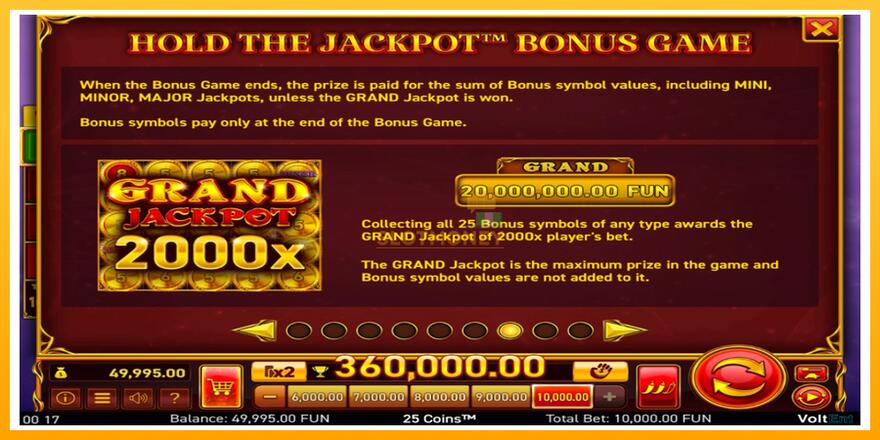 Máquina de jogos 25 Coins Halloween Jackpots - chance de ganhar dinheiro, foto 7