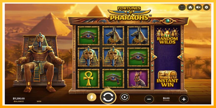 Máquina de jogos Fortunes of Pharaohs - chance de ganhar dinheiro, foto 2