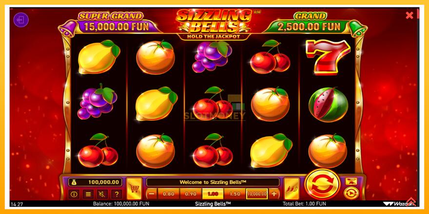 Máquina de jogos Sizzling Bells - chance de ganhar dinheiro, foto 2