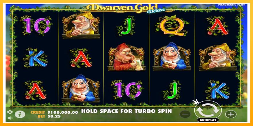 Máquina de jogos Dwarven Gold Deluxe - chance de ganhar dinheiro, foto 1