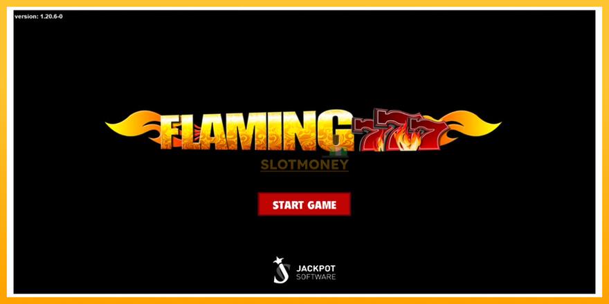 Máquina de jogos Flaming 777 - chance de ganhar dinheiro, foto 1