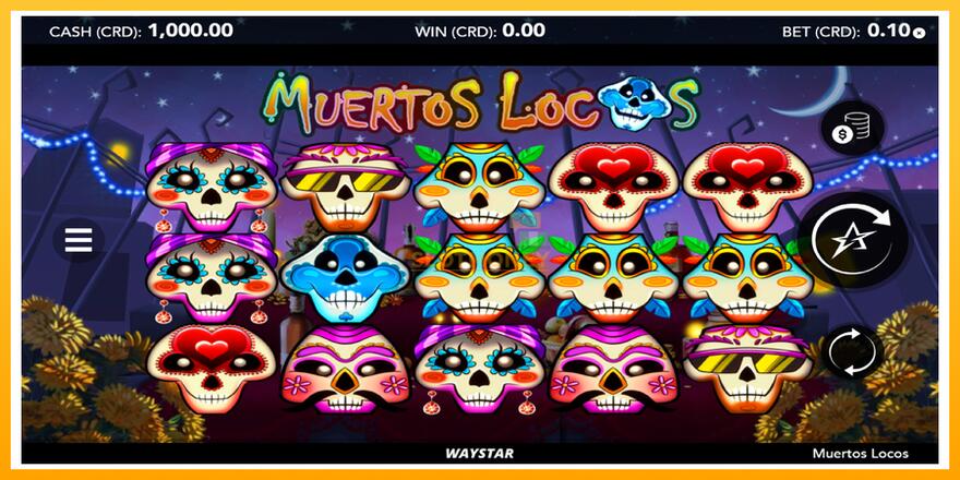 Máquina de jogos Muertos Locos - chance de ganhar dinheiro, foto 1