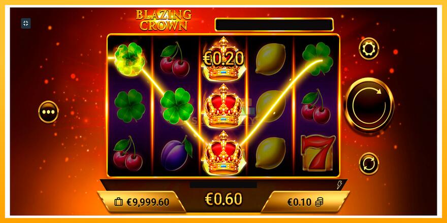 Máquina de jogos Blazing Crown - chance de ganhar dinheiro, foto 3