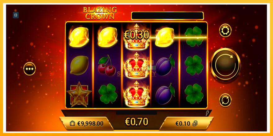 Máquina de jogos Blazing Crown - chance de ganhar dinheiro, foto 5