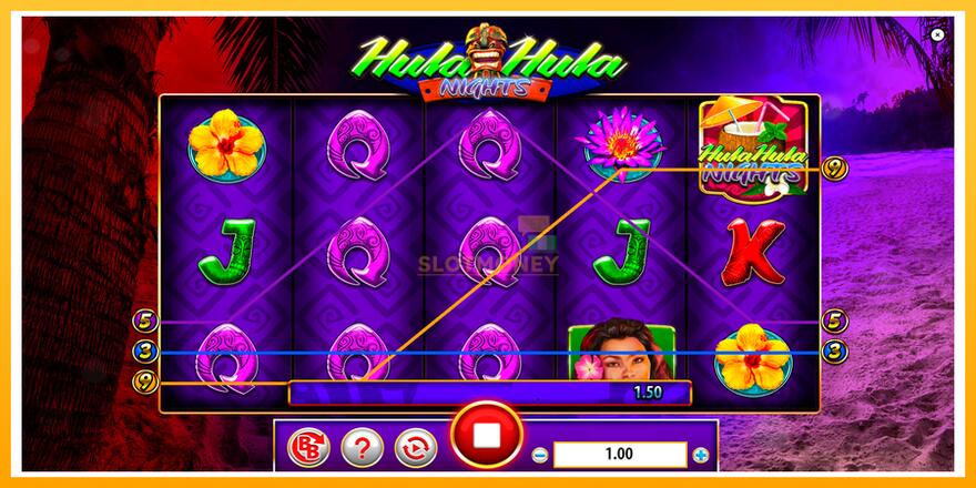 Máquina de jogos Hula Hula Nights - chance de ganhar dinheiro, foto 5