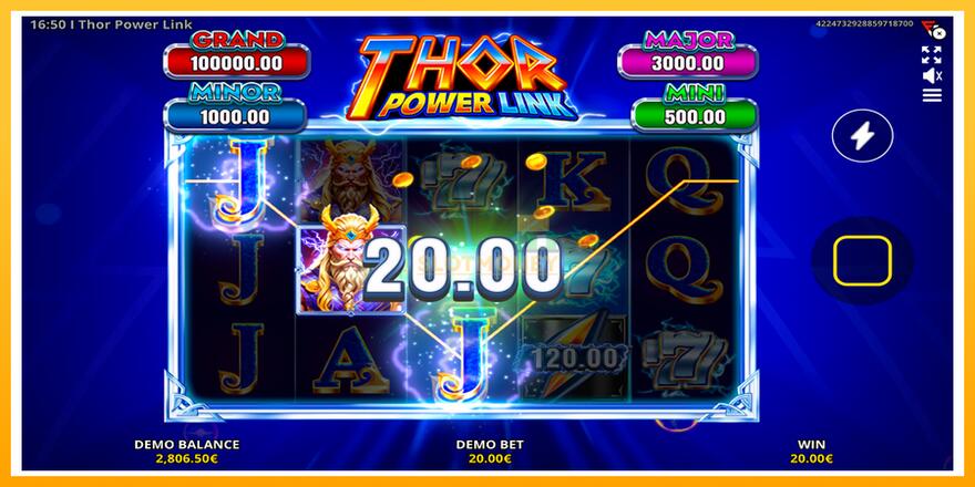 Máquina de jogos Thor Power Link - chance de ganhar dinheiro, foto 5