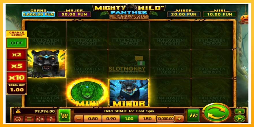 Máquina de jogos Mighty Wild: Panther Grand Diamond Edition Halloween Jackpots - chance de ganhar dinheiro, foto 2