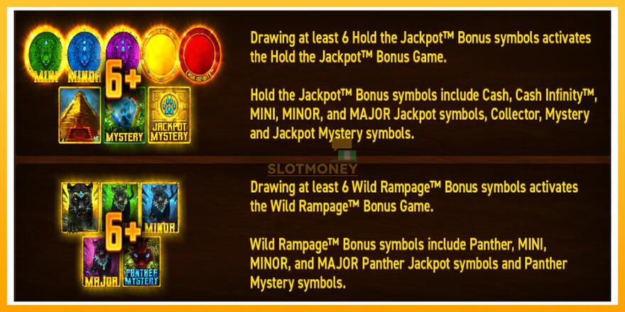 Máquina de jogos Mighty Wild: Panther Grand Diamond Edition Halloween Jackpots - chance de ganhar dinheiro, foto 3